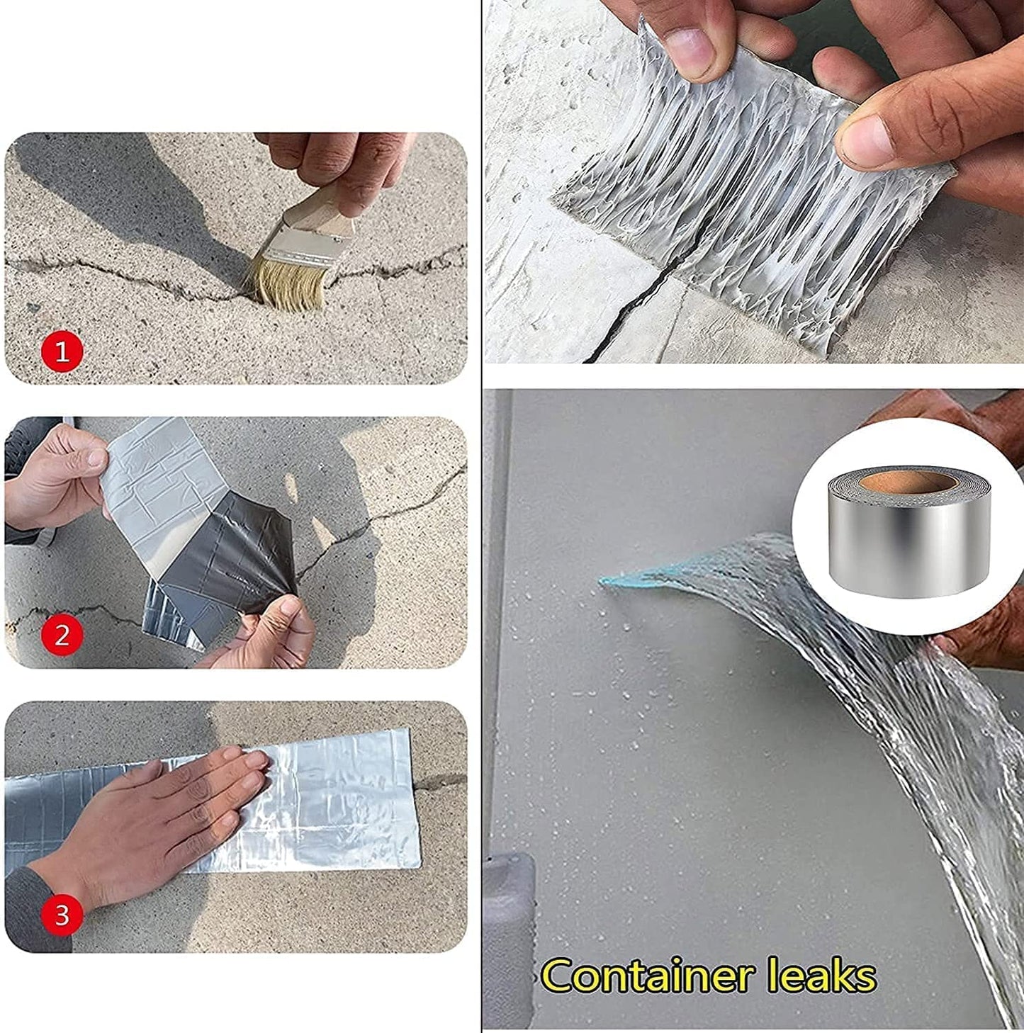 Instant Leak Repair Foil Tape